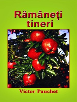 cover image of Ramaneti tineri